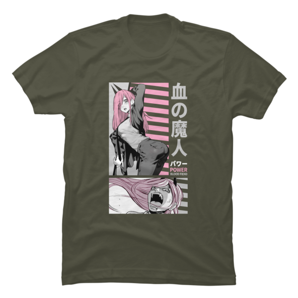 chainsaw man t shirt